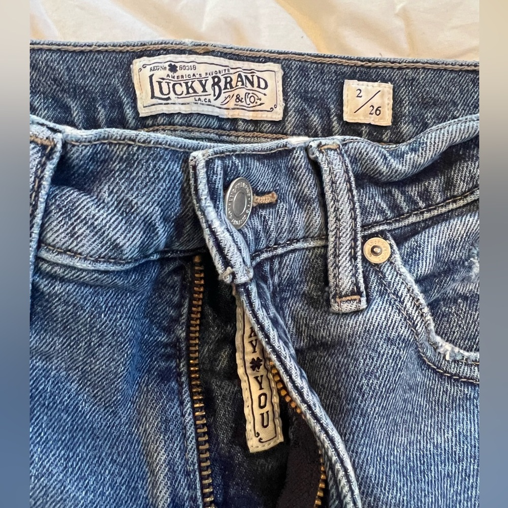 Lucky Brand like new straight leg 2/26